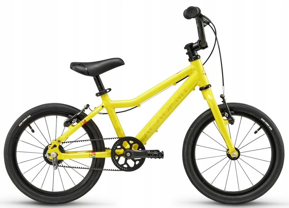 Rowerek na pasku Academy Grade 3 Belt 16 żółty