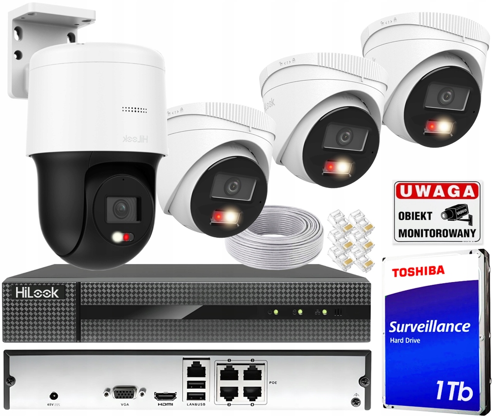 Sada pro monitorování Hikvision PTZ-KIT-4MPX HiLook