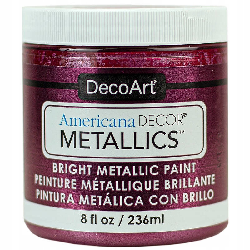 Metalická Barva Americana Decor Metallics Berry 236ml