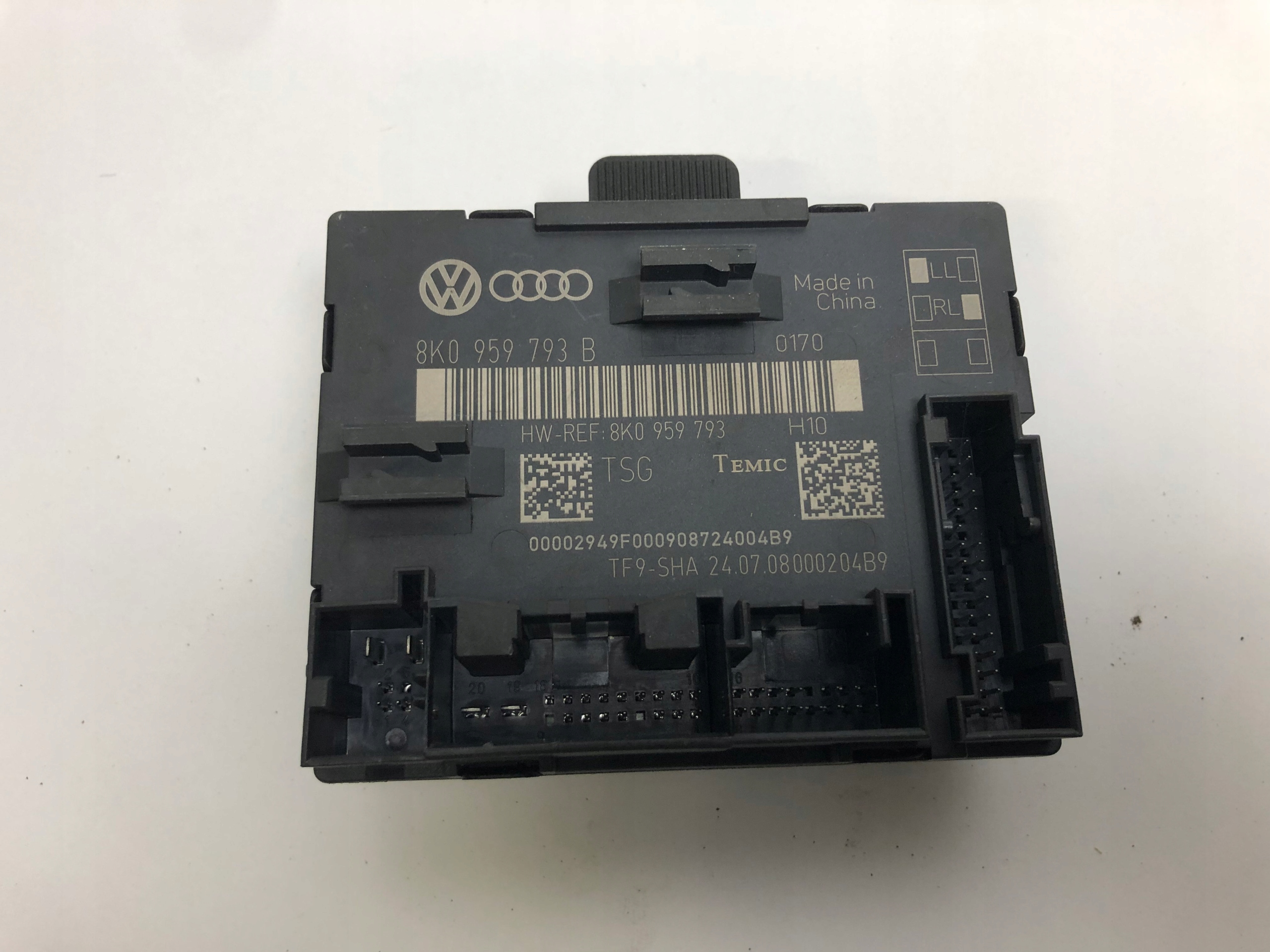 MODUŁ STEROWNIK DRZWI LEWY PRZÓD AUDI A4 B8 A5 8T Q5 8K0959793B