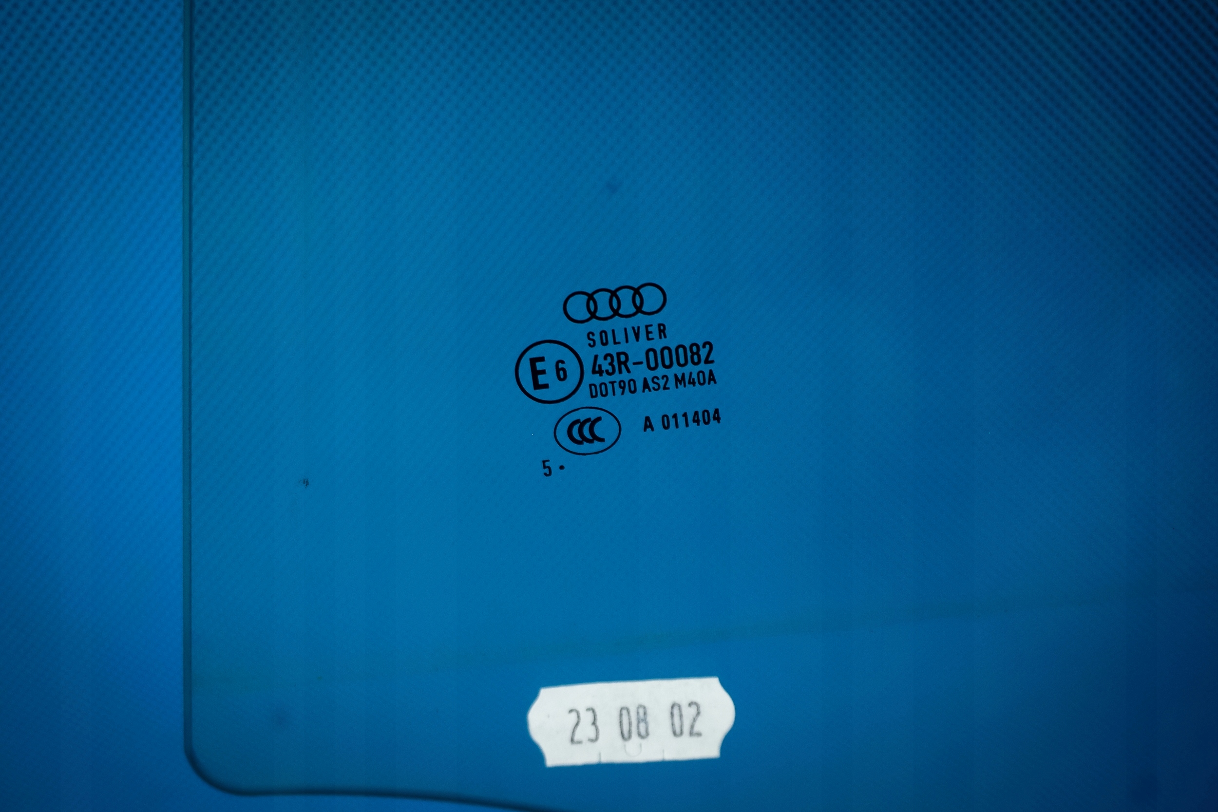 FENSTER Tür heck LE Audi A5 Sportback 8T8845205B