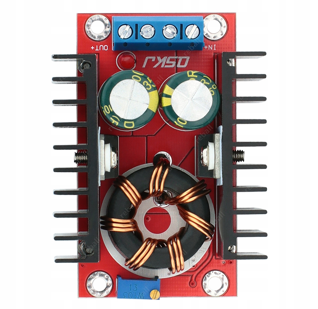

Przetwornica Zasilacz Step-up Arduino 150W 12-35V