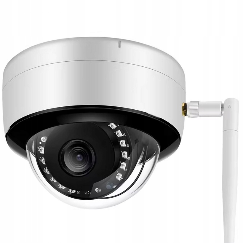Kamera Zewnętrzna 5MP WiFi Kopułkowa Ip Monitoring Ir Detekcja Ruchu