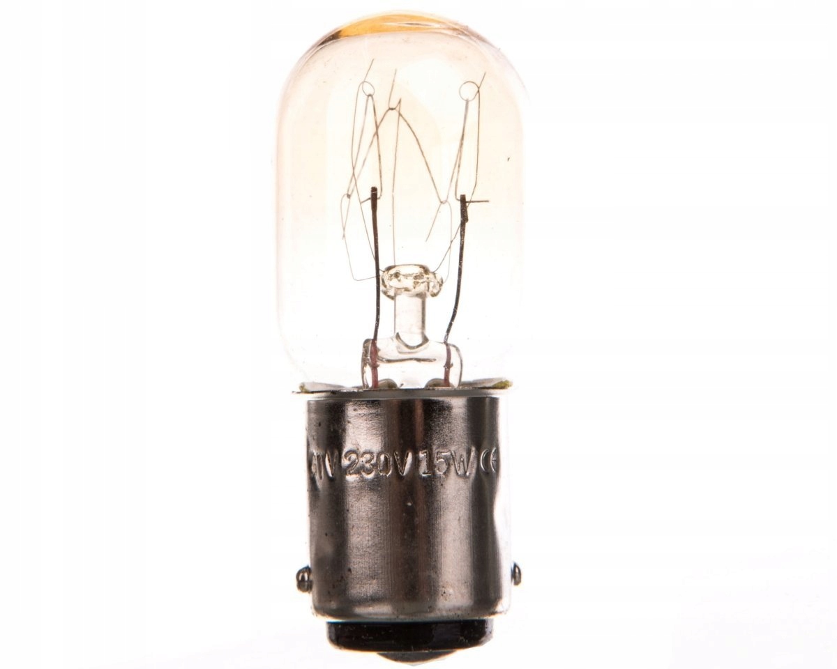 

Żarówka do maszyn do szycia BA15 15W 230V