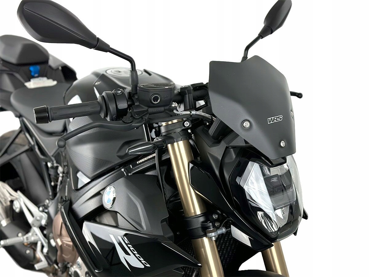 Motocyklové Plexi Wrs Sport Bmw S1000R Čierne