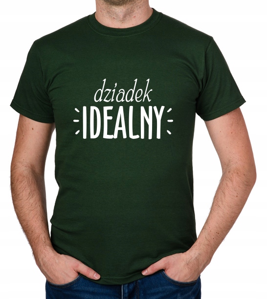 

koszulka Na Dzień Dziadka Idealny Dziadek prezent