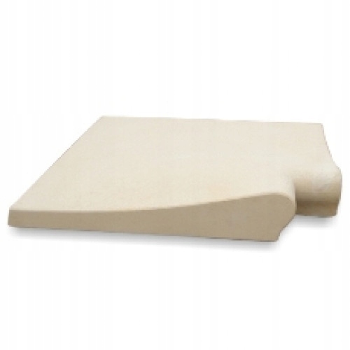 Kamień brzegowy do basenu Bordo Rosalind biały narożny zewnętrzny