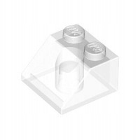 

Lego Daszek 45 2x2 1szt.(3039, 622740) Trans-Clear