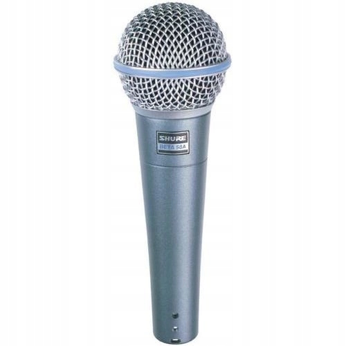 Shure Beta 58A Vokální Dynamický Superkardioidní Mikrofon, Odolný
