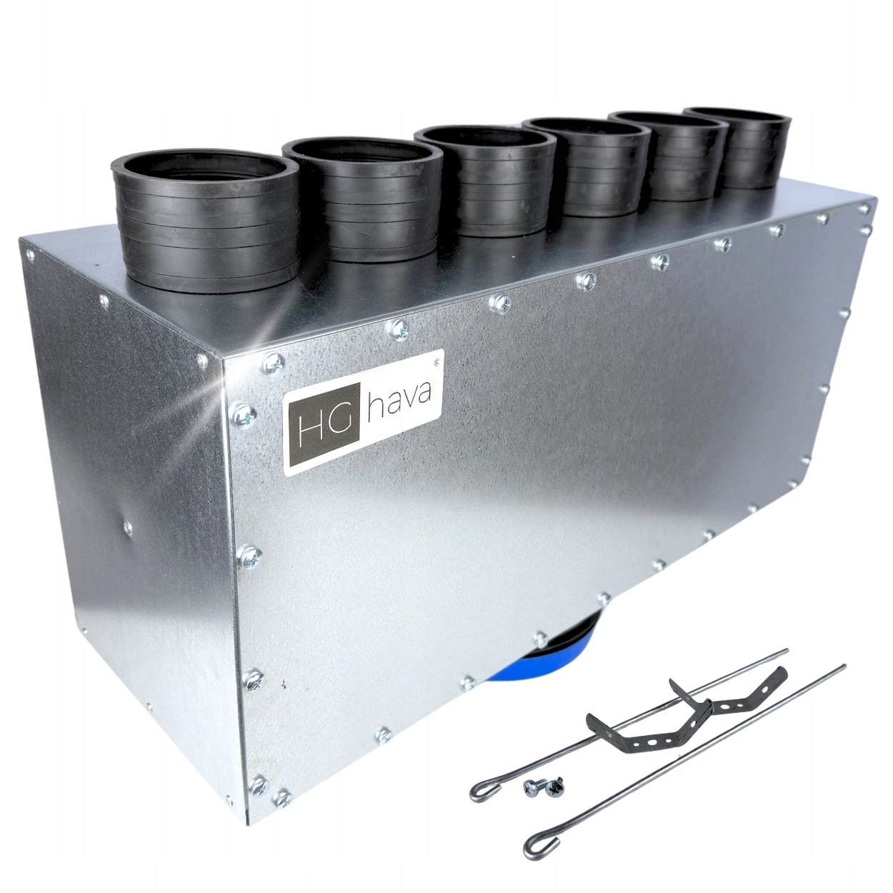 Průchozí Rozvaděč Ventilačního Rozdělovače Fi 160 6X75 MM