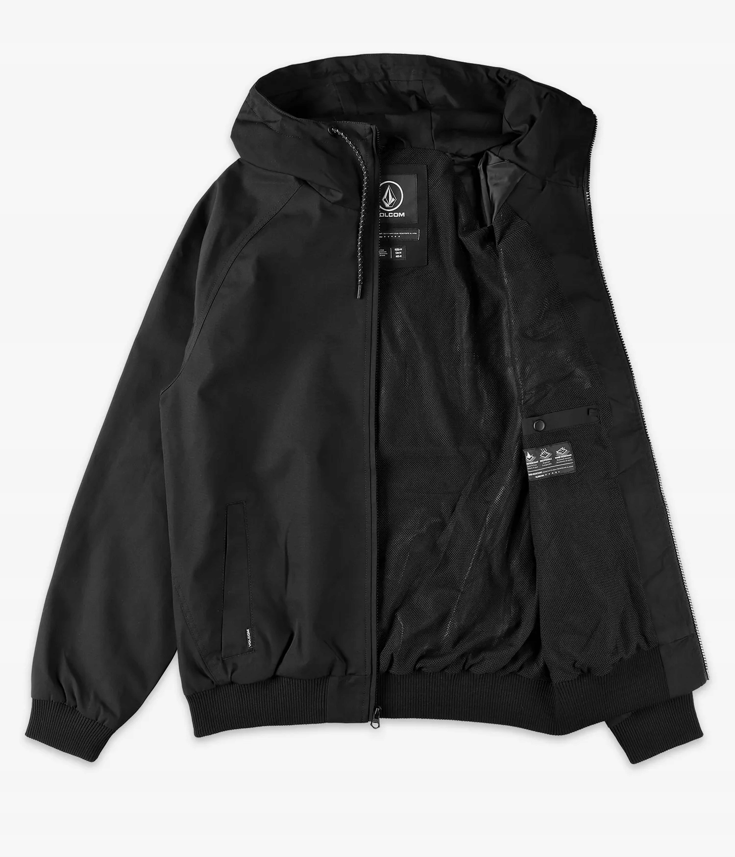 Přechodová bunda Volcom Raynan 10K Jacket Černá vel. M