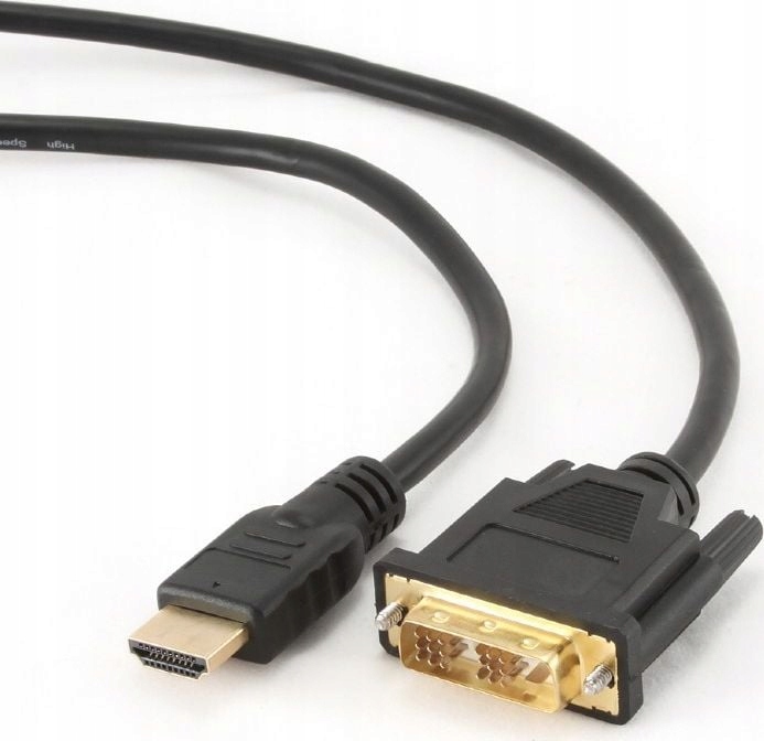 Przewód video HDMI-DVI Gembird czarny 3 m