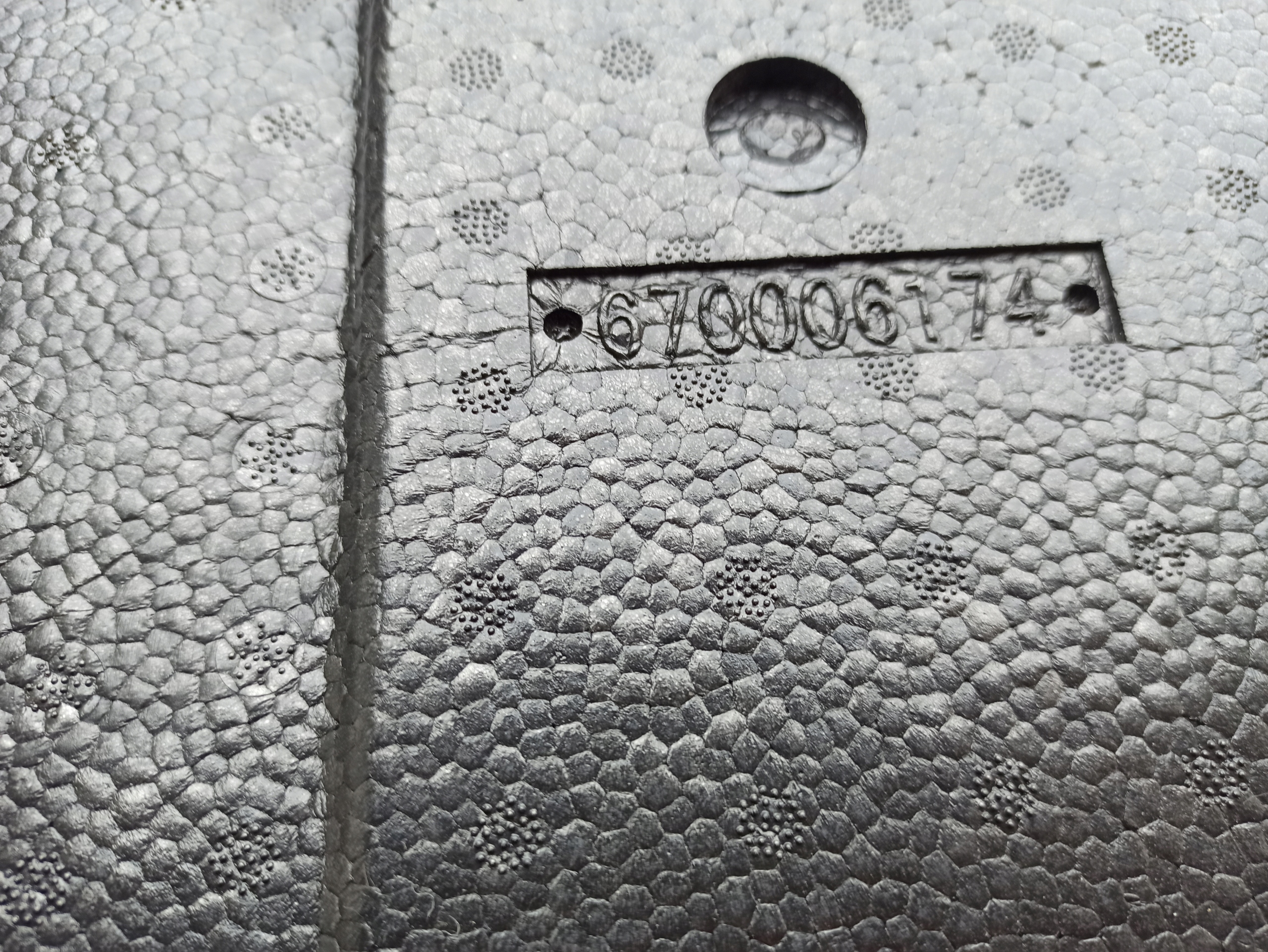 polystirene boot floor well MASERATI GHIBLI 14r