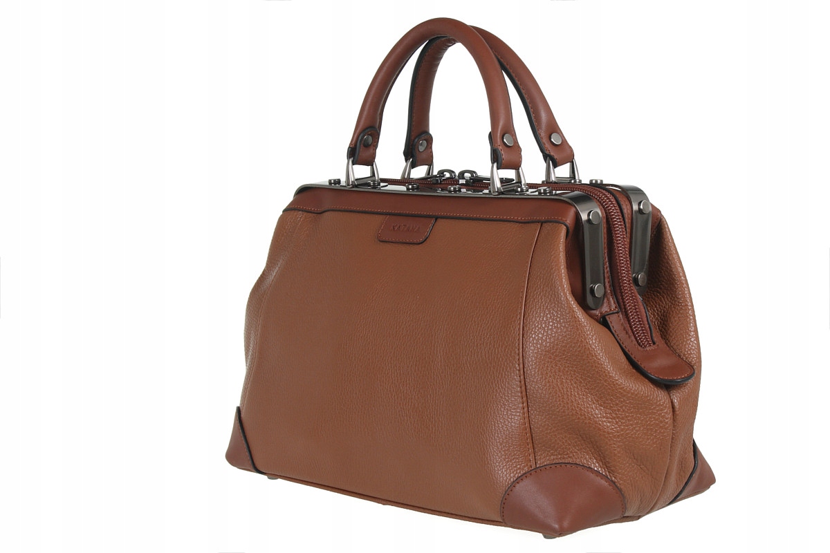 TORBA PODRÓŻNA SKÓRZANA KUFER LEKARSKI KUFEREK