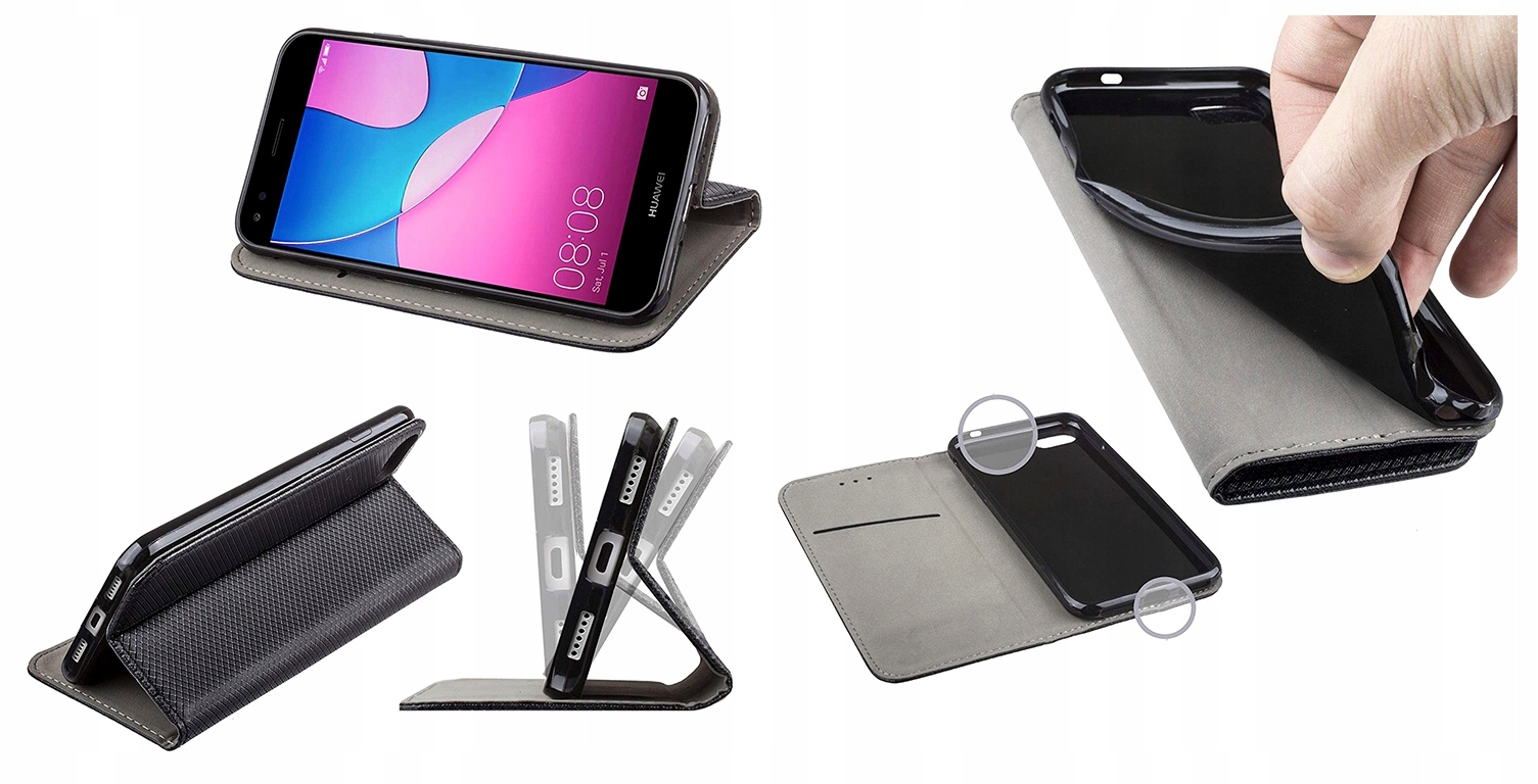 ETUI SMART MAGNET DO SAMSUNG GALAXY A22 5G + SZKłO Typ etui z klapką