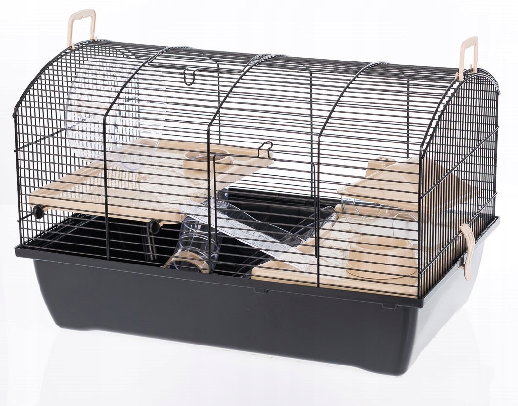 Levně Klec s toaletou pro malé hlodavce Inter-Zoo 33 x 50 x 33 cm