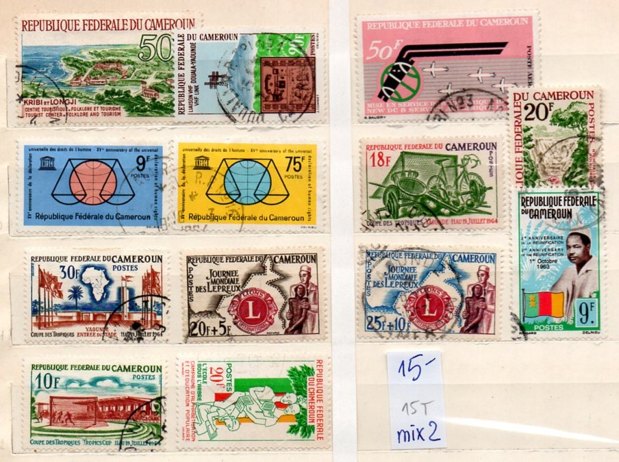 Kamerun 15 T , mix 2