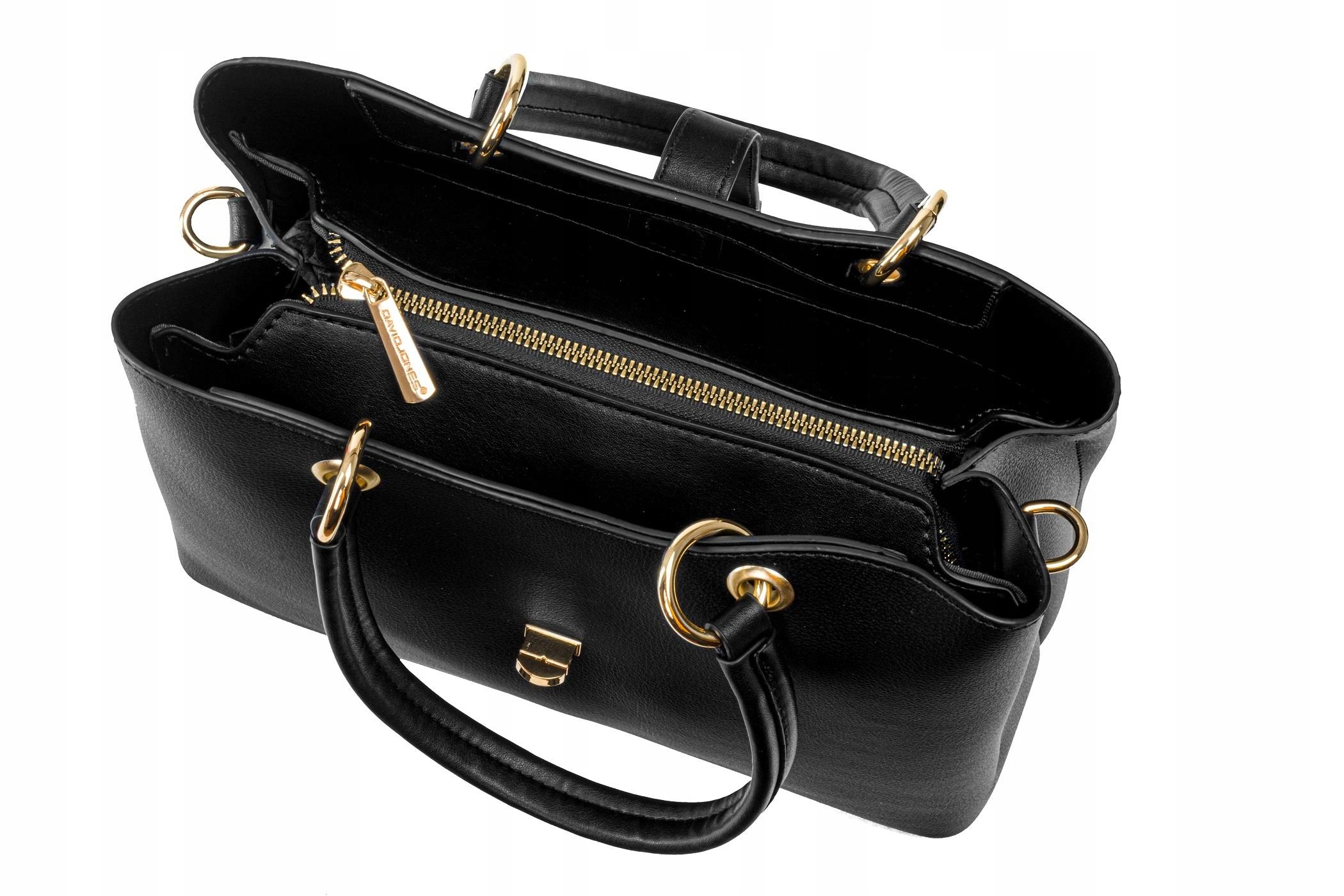 DAVID JONES WŁOSKA TOREBKA KUFEREK PASEK NA RAMIĘ Styl miejski