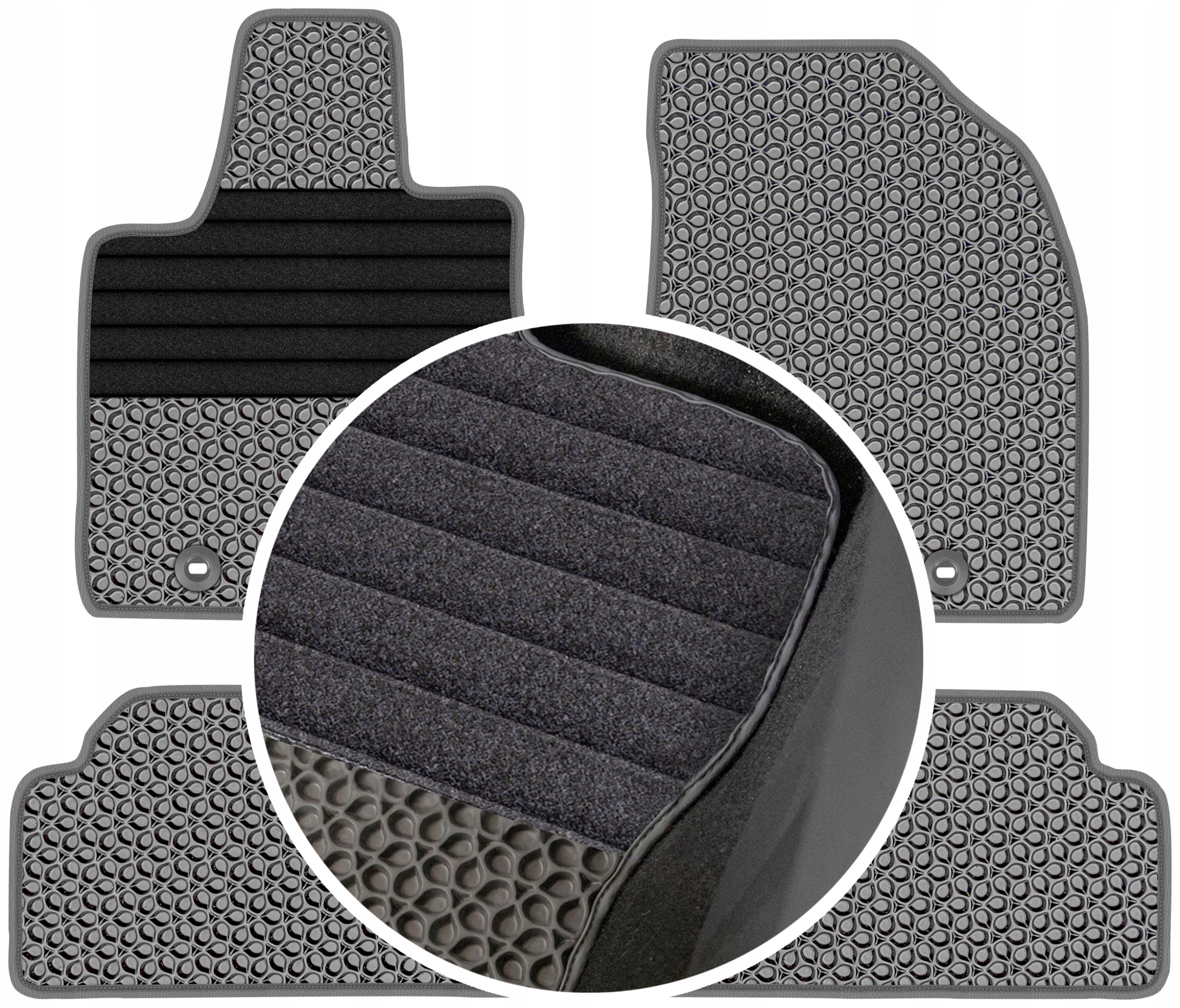 Lexus Rx III Fl 2012-2015 Gumové rohože do auta Eva Eternity