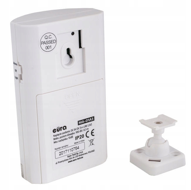 MINI ALARM DLA OSÓB STARSZYCH PRZYWOŁANIE SOS Marka Eura-Tech