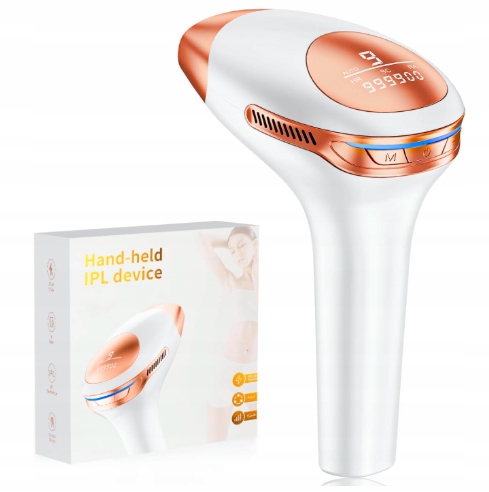 Depilator laserowy Urządzenie do usuwania włosów Ipl z 9 poziomami energii