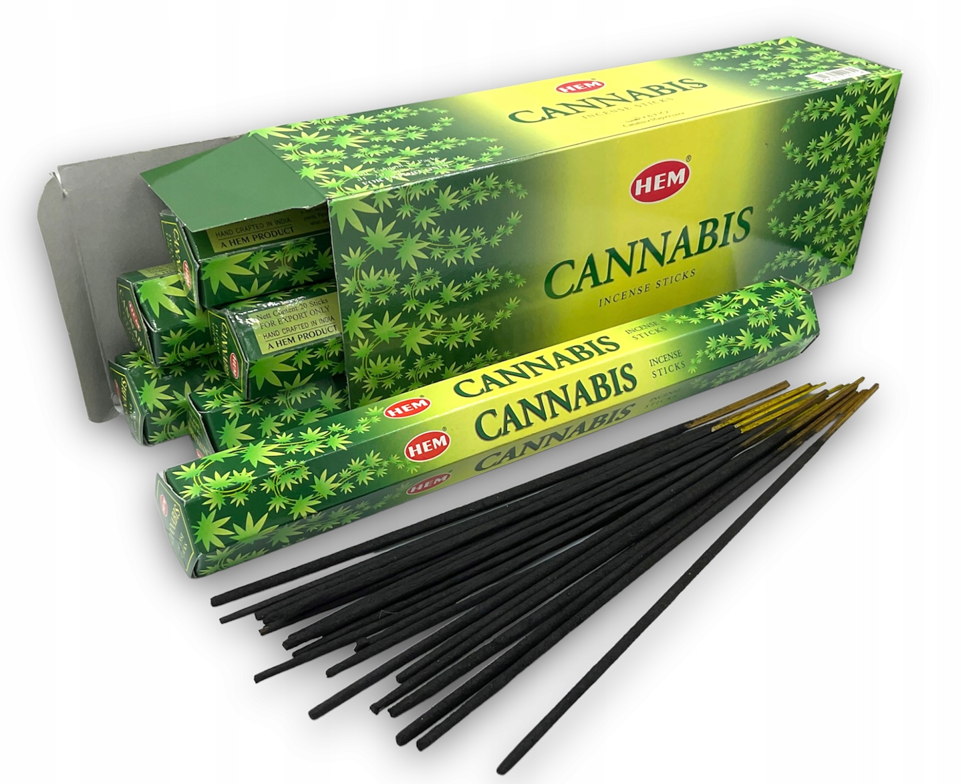 

Kadzidełka Hem Konopie Indyjskie Cannabis 120szt
