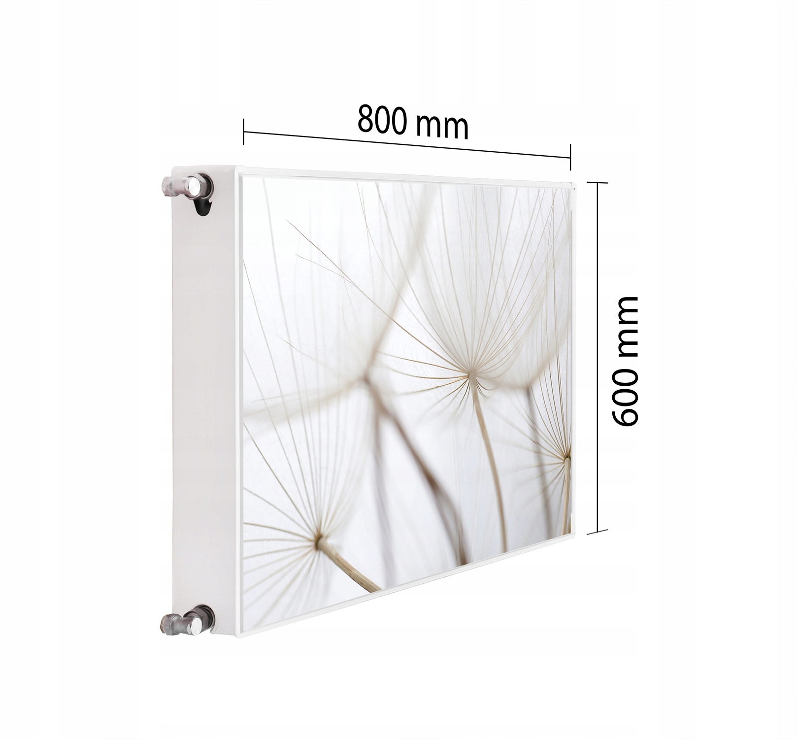 Magnetická Krytka Na Radiátor 80x60 Pampeliška Podložka Magnet