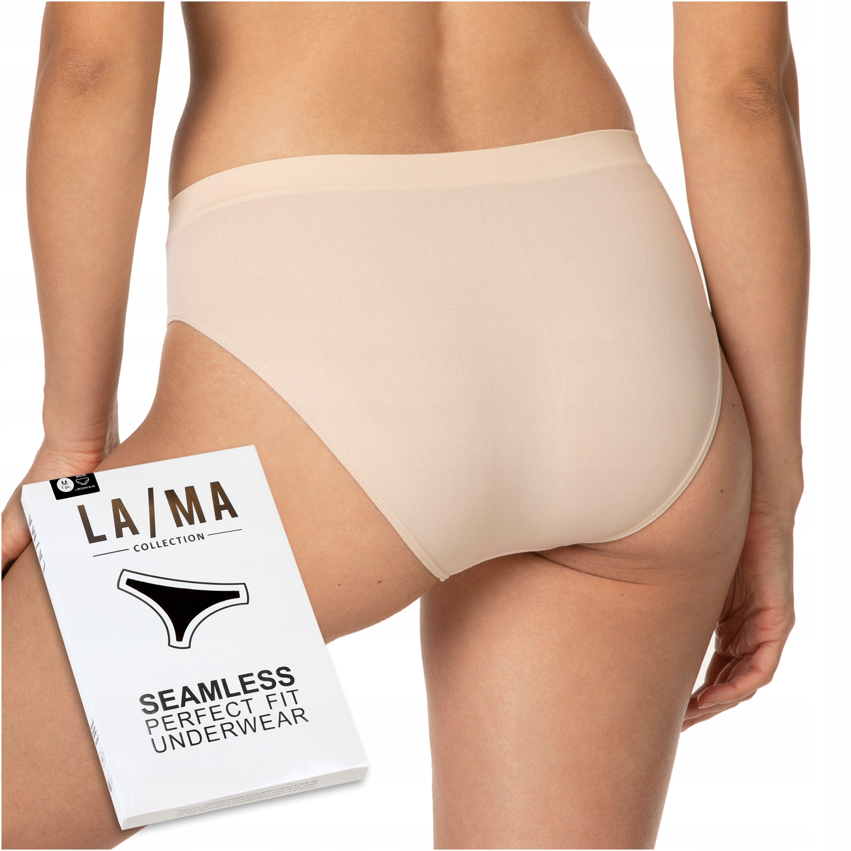 

Figi damskie Lama 5000BI06 majtki Bezszwowe L