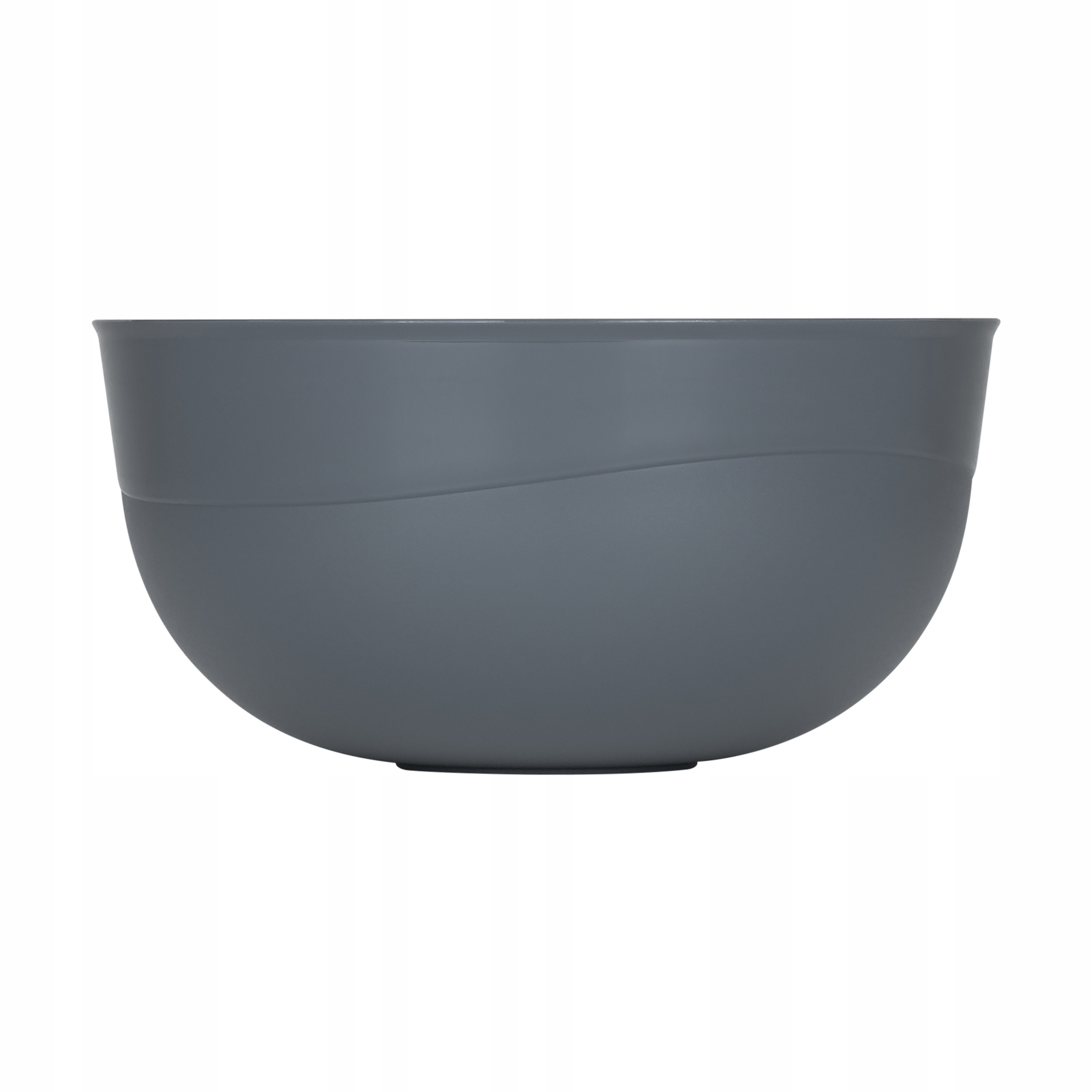 MISECZKA MISKA KUCHENNA PLASTIKOWA DO ŻYWNOŚCI Z POKRYWKĄ 0,7L 14CM C SZARY Pojemność 0.7 l