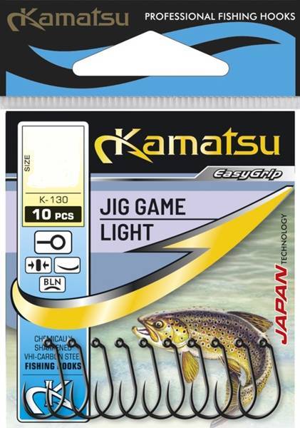 

10x Haczyki Bezzadziorowe Jig Game Light Hak 8