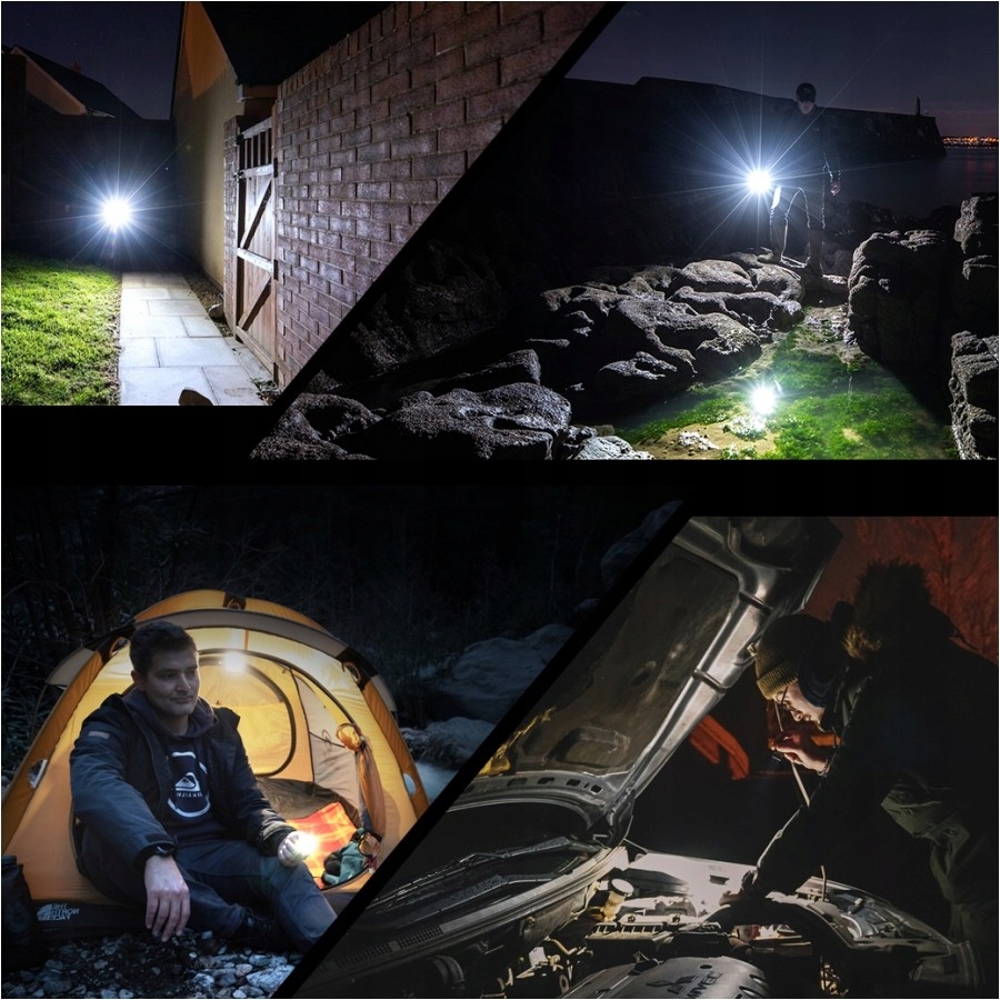 Latarka Fenix E03R V2 USB-C 500lm led NOWA WERSJA Kolor dominujący srebrny