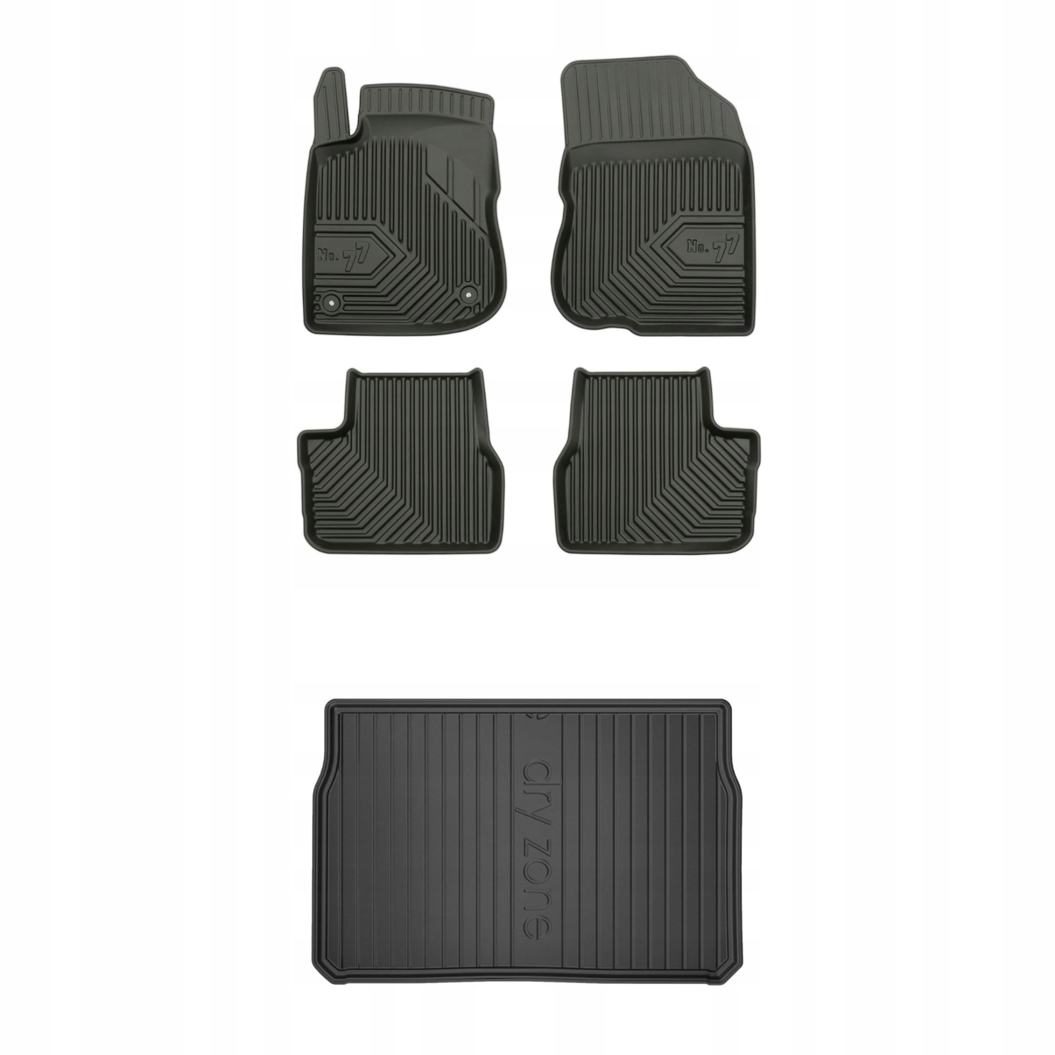 Sada gumových kobercov a rohoží pre Peugeot 208 I