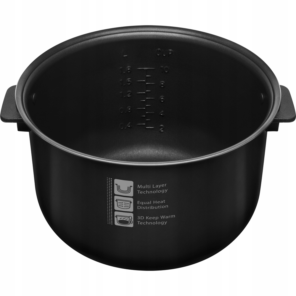 Garnek do Gotowania Ryżu Ryżowar Sencor SRM 1890SS Funkcje urządzenia podtrzymywanie temperatury