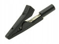 

Krokodylek Izolowany Czarny 41.5MM Z Gniazdem 2MM
