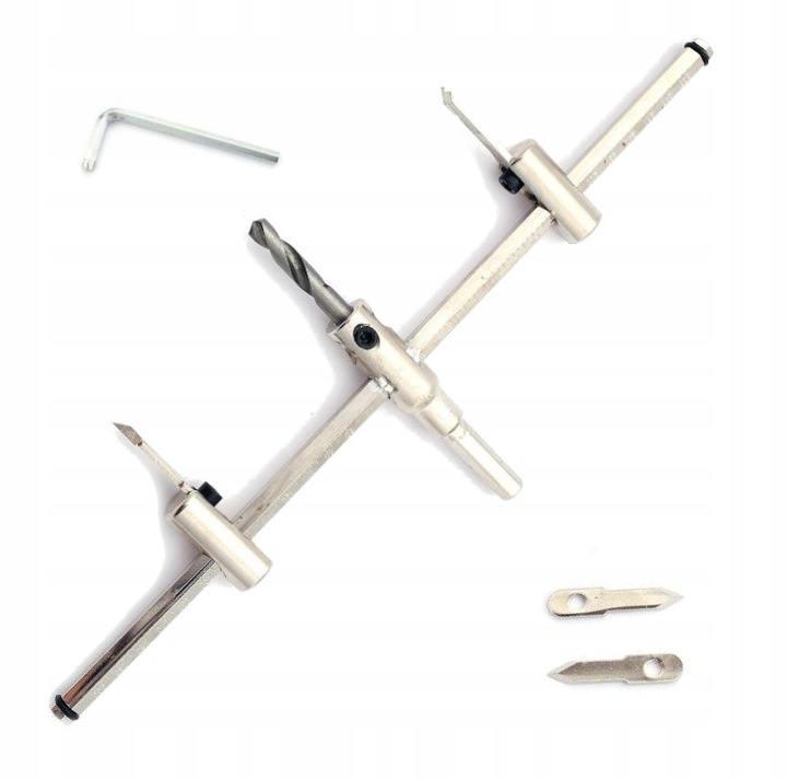 

Otwornica Do Drewna Regipsów Wycinak 40-300 MM