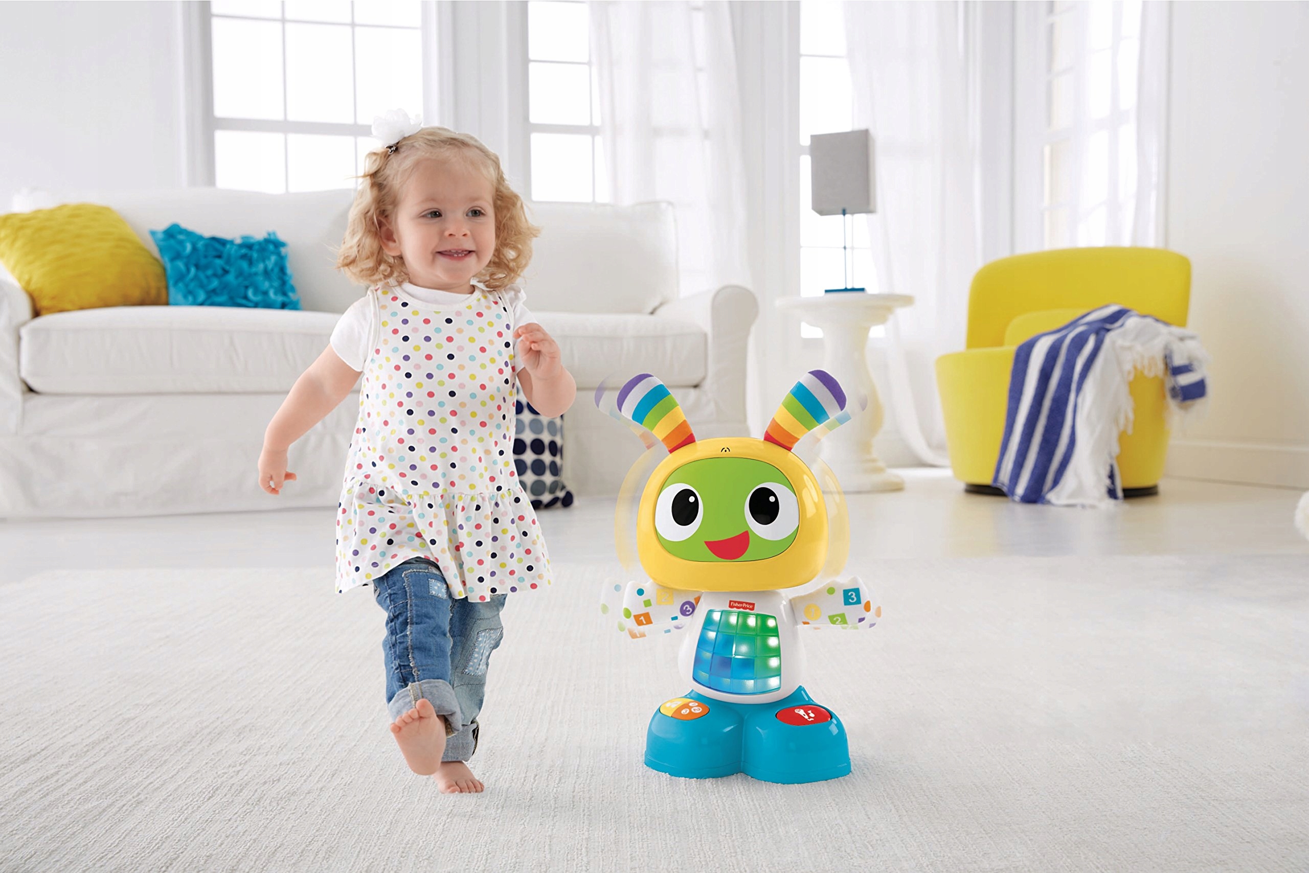 Mattel Fisher-Price CGV44 Robot Interaktywny, Język francuski