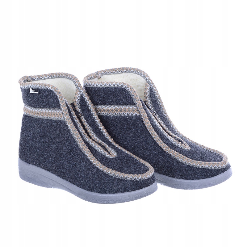 PAPCIE BAMBOSZE FILCOWE WALONKI TATRZANKI Szare 40 Marka inna