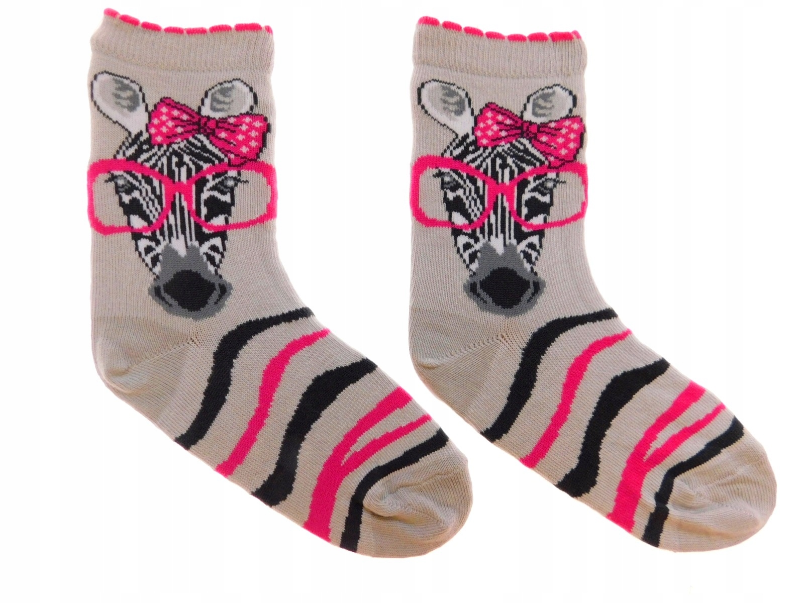 

Cudne Skarpetki Zebra Bawełna Polska 27-30