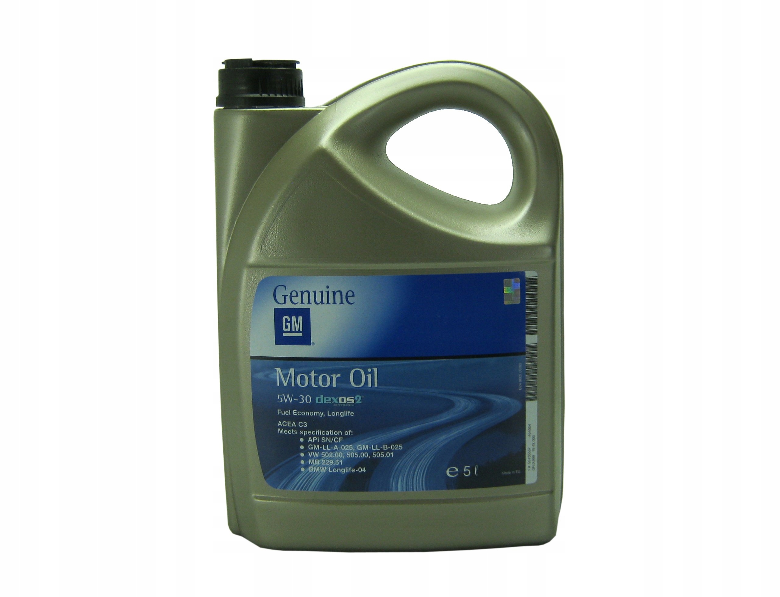 Olej Syntetyczny Gm 5W30 Dexos2 5L Opel Chevrolet