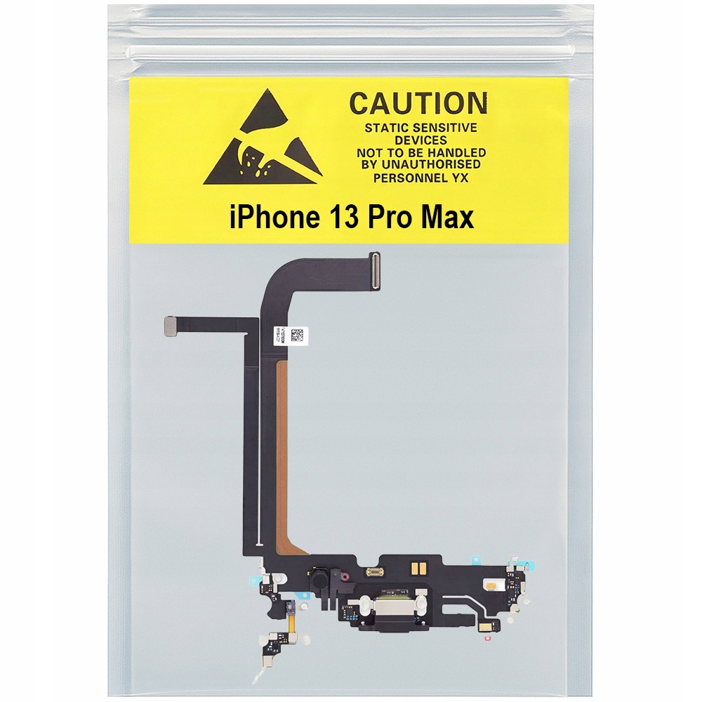 Złącze gniazdo ładowania dock iPhone 13 Pro Max Org czarne