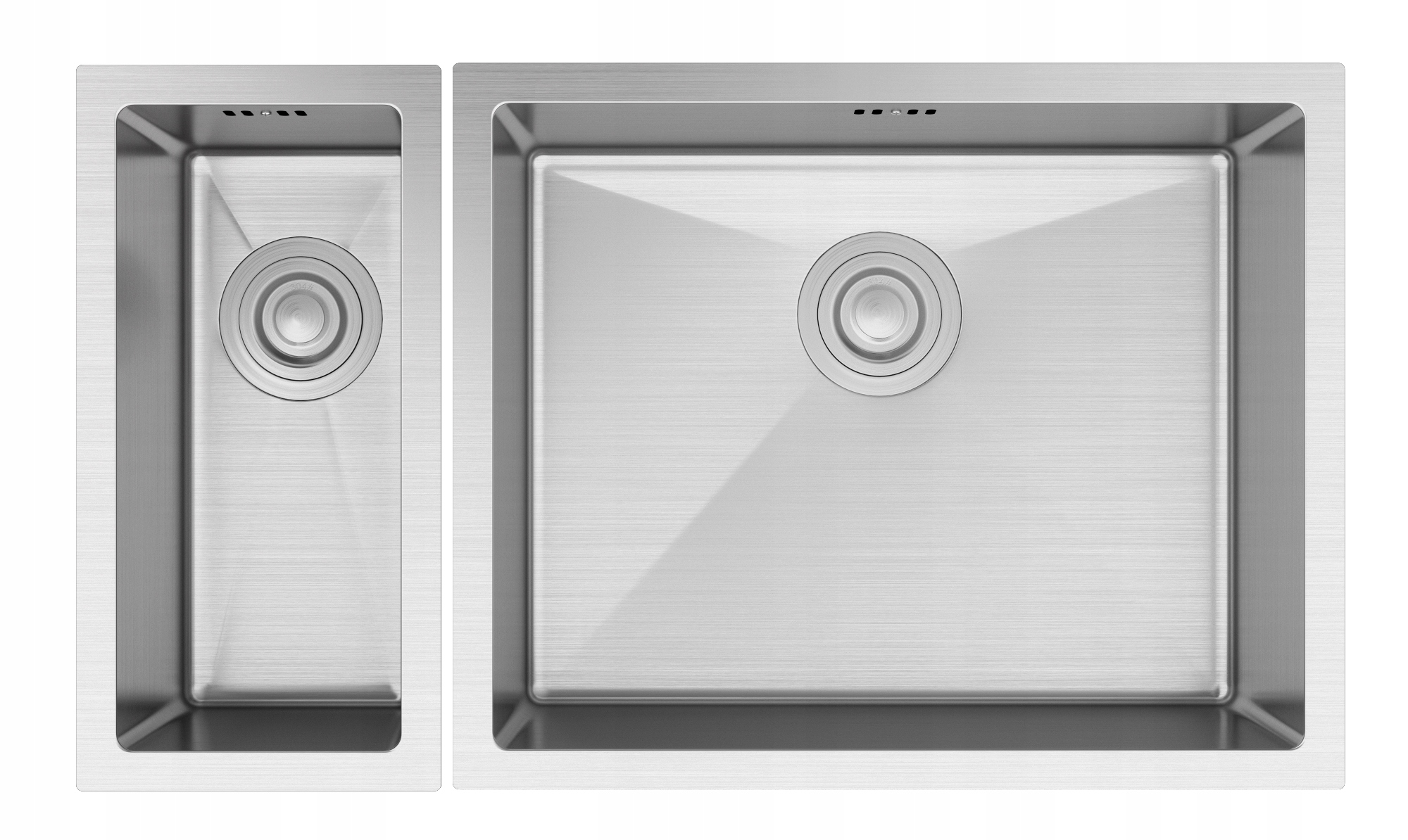 Oceľový Drez 1,5 Komorový BARI2254