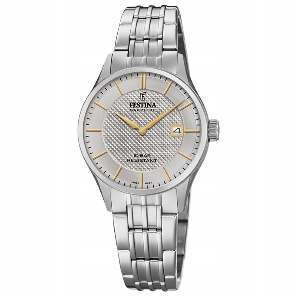 Zegarek Damski Festina F20006-2 srebrny
