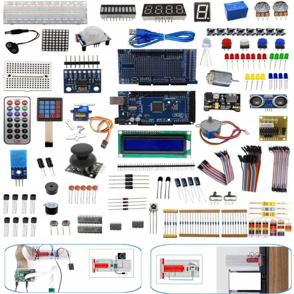 Zestaw XXL do nauki programowania zgodny z Arduino Steam pudełku