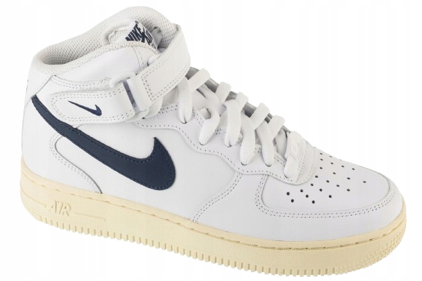 Nike Air Force 1'07 Boty Bílé Sportovní Kožené Vysoké 38 U_a