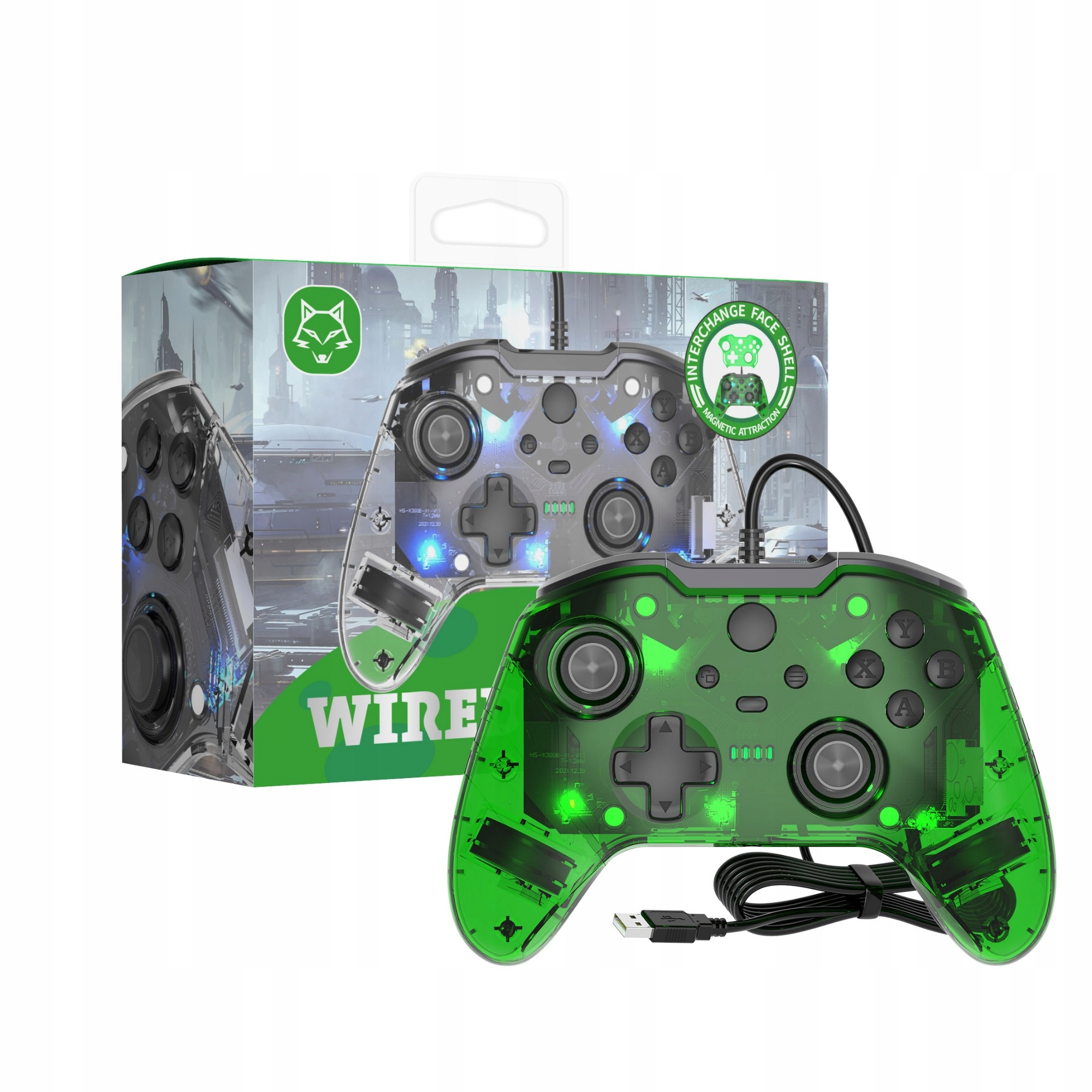 Pad przewodowy konsoli XBOX ONE SERIES Trans-Zie