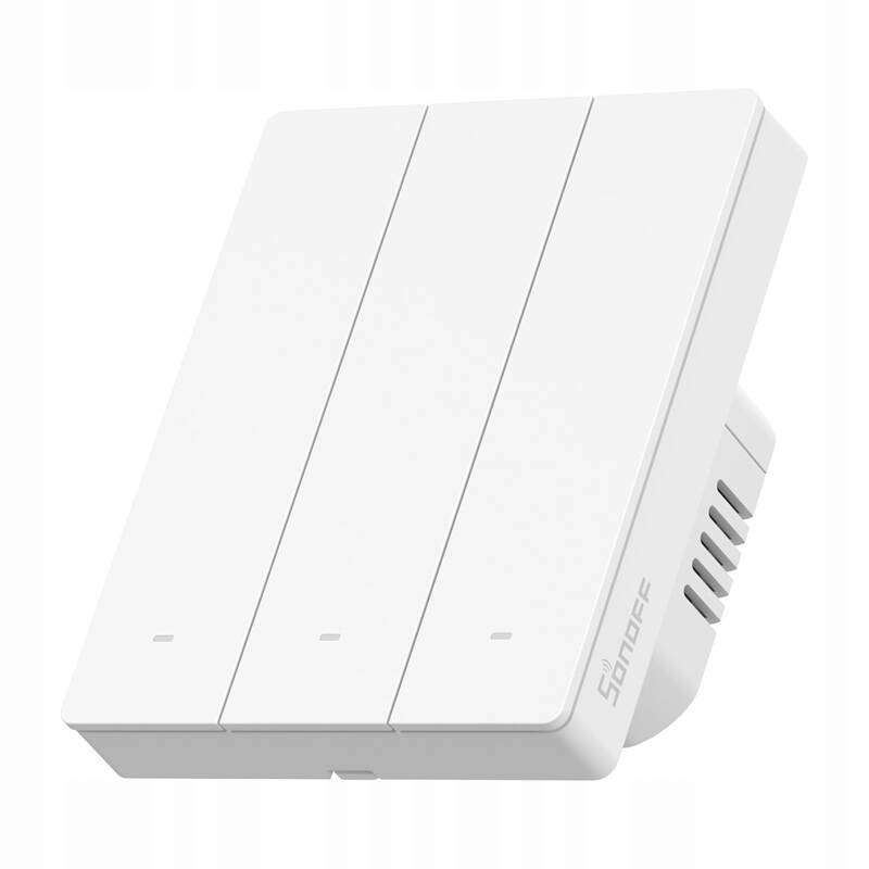 Sonoff Inteligentní Nástěnný Vypínač Wifi M5-3C-80W 3-KANÁLOVÝ Matter