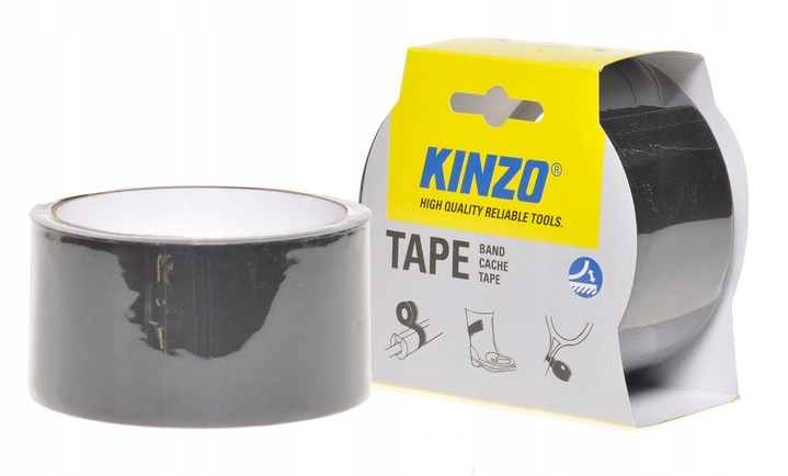 

Taśma naprawcza Kinzo 10m x 48mm czarna