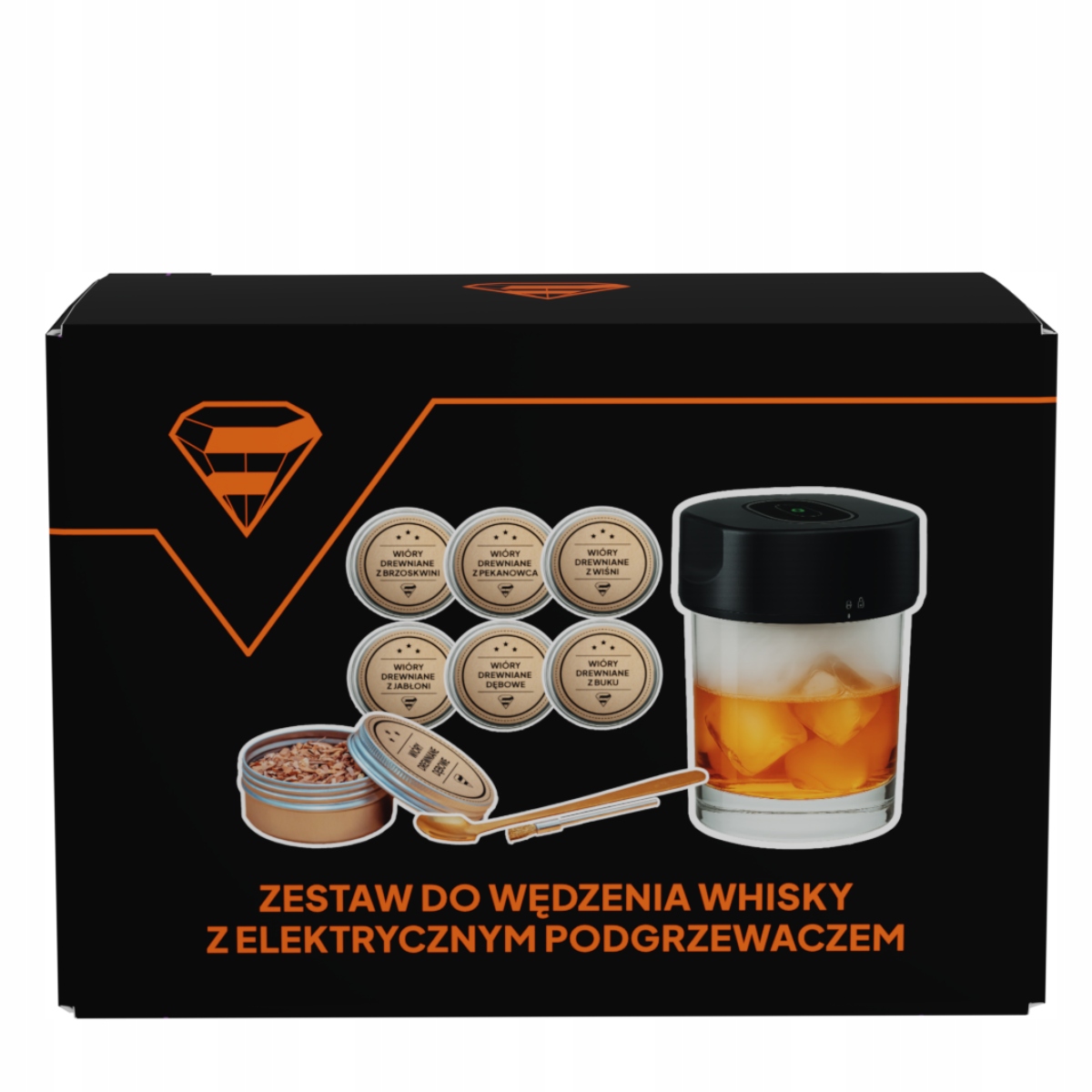 Whisky Smoker sada Dárek pro muže 16 kusů