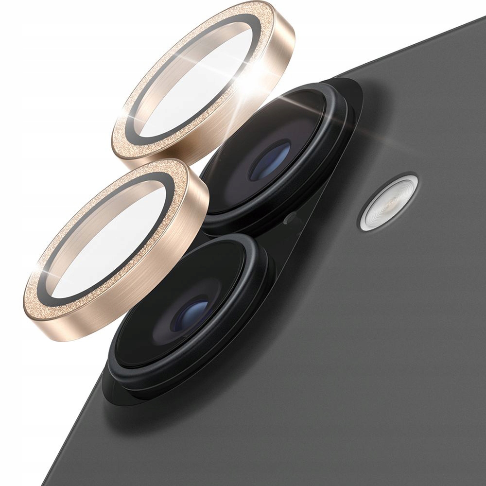 PanzerGlass ochrona iPhone 17 iPhone 16 iPhone 16 Plus błyszczący złoty