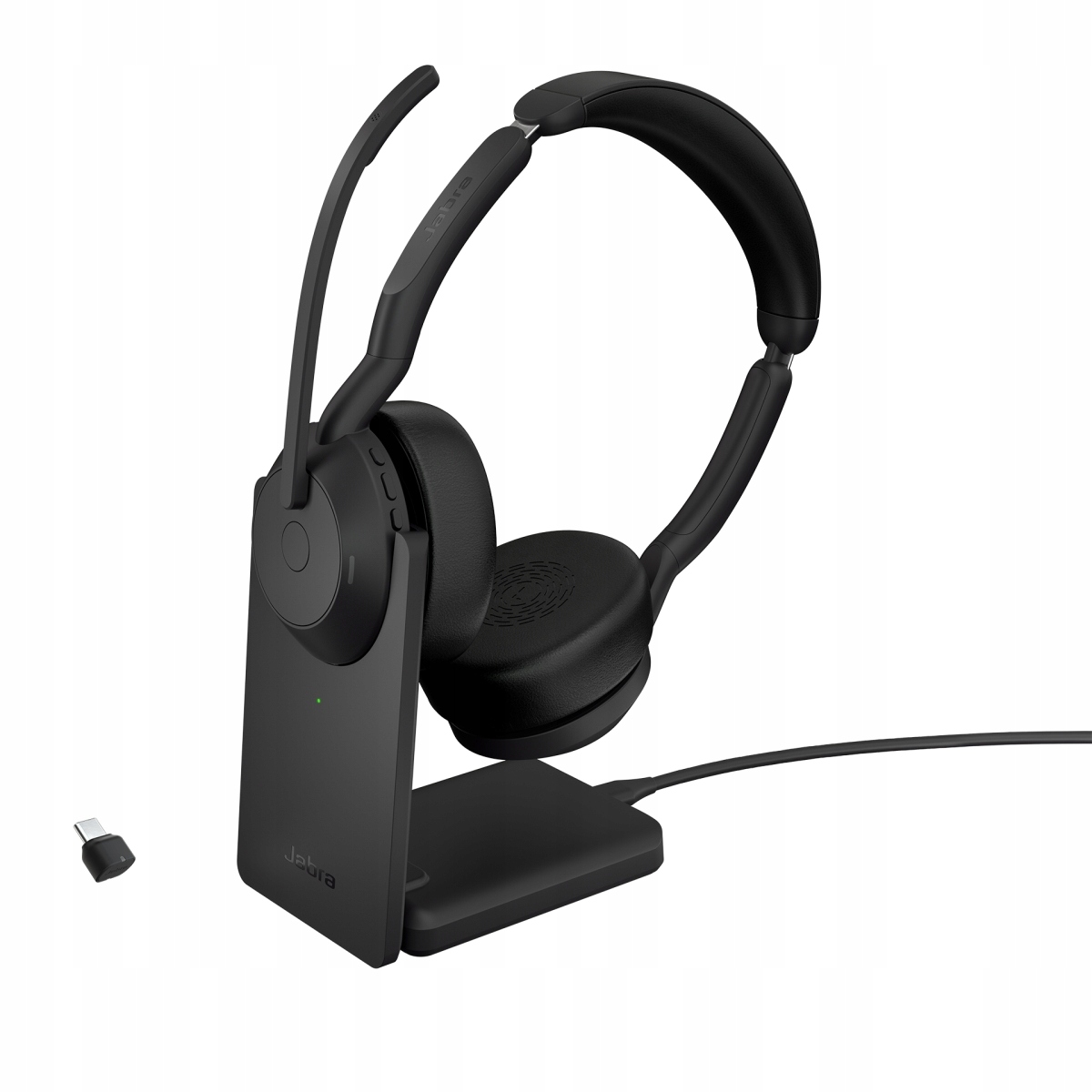 Jabra Evolve2 55/ Stereo/ Anc/ Usb-c/ Bt-usb/ Bezdrať/ Stand/ Čierna…